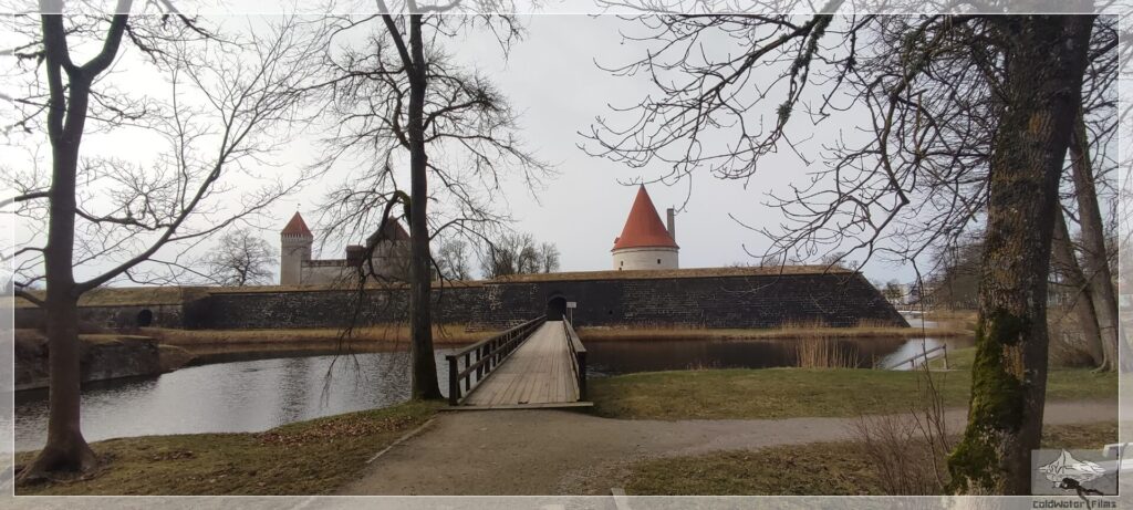Die Burg in Kuressaare, Saaremaa, Estland