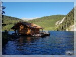 Einstieg am Bootshaus am Blindsee Einstieg am Bootshaus am Blindsee