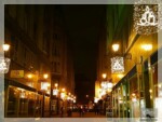 Einkaufsstraße in Budapest Einkaufsstraße in Budapest
