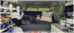 Ausziehbares Bett mit Memory Foam Matratze Minicamper-Bett