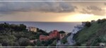 Sonnenuntergang am Vulkan Solfatara Sonnenuntergang am Vulkan Solfatara