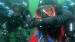 Selfie im Dekostopp (Danke Eileen für das Foto!) Wrack in der Ostsee, Litauen
